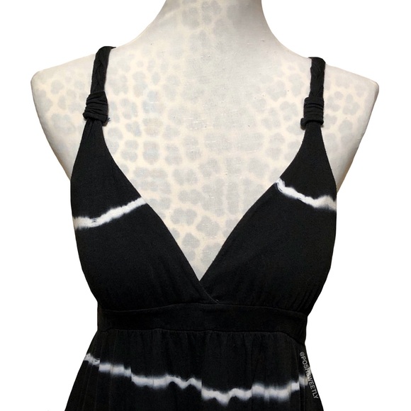 Lucky Brand Tie Dye Striped Maxi Dress - Picture 2 of 8